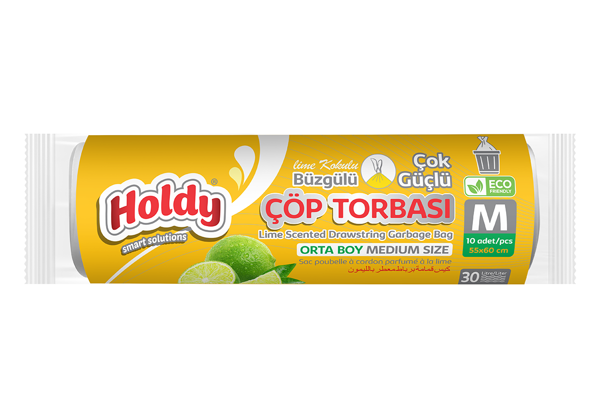 Holdy Büzgülü Çöp Torbası Orta Boy