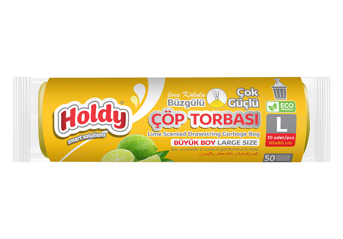 Holdy Büzgülü Çöp Torbası Büyük Boy