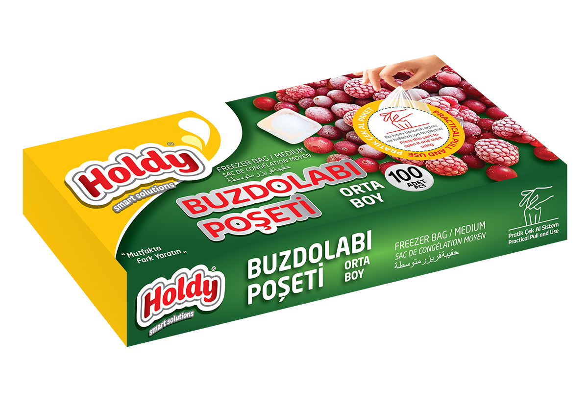 Holdy Buzolabı Poşeti Orta Boy 100'lü