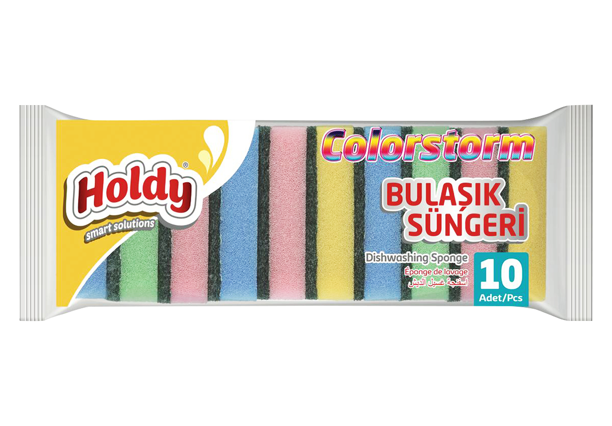 Colorstorm Bulaşık Süngeri 10'lu