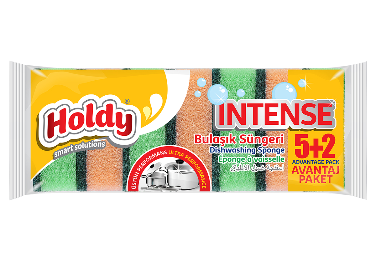 Intense Bulaşık Süngeri 5+2 Adet