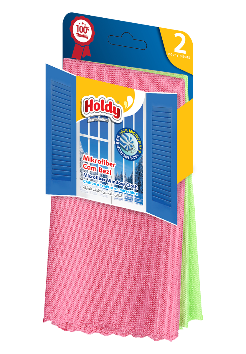 Holdy Mikrofiber Cam Bezi 2'li